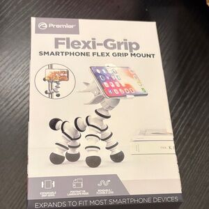 Premier Smartphone Flexi-Grip Mount - Black and White